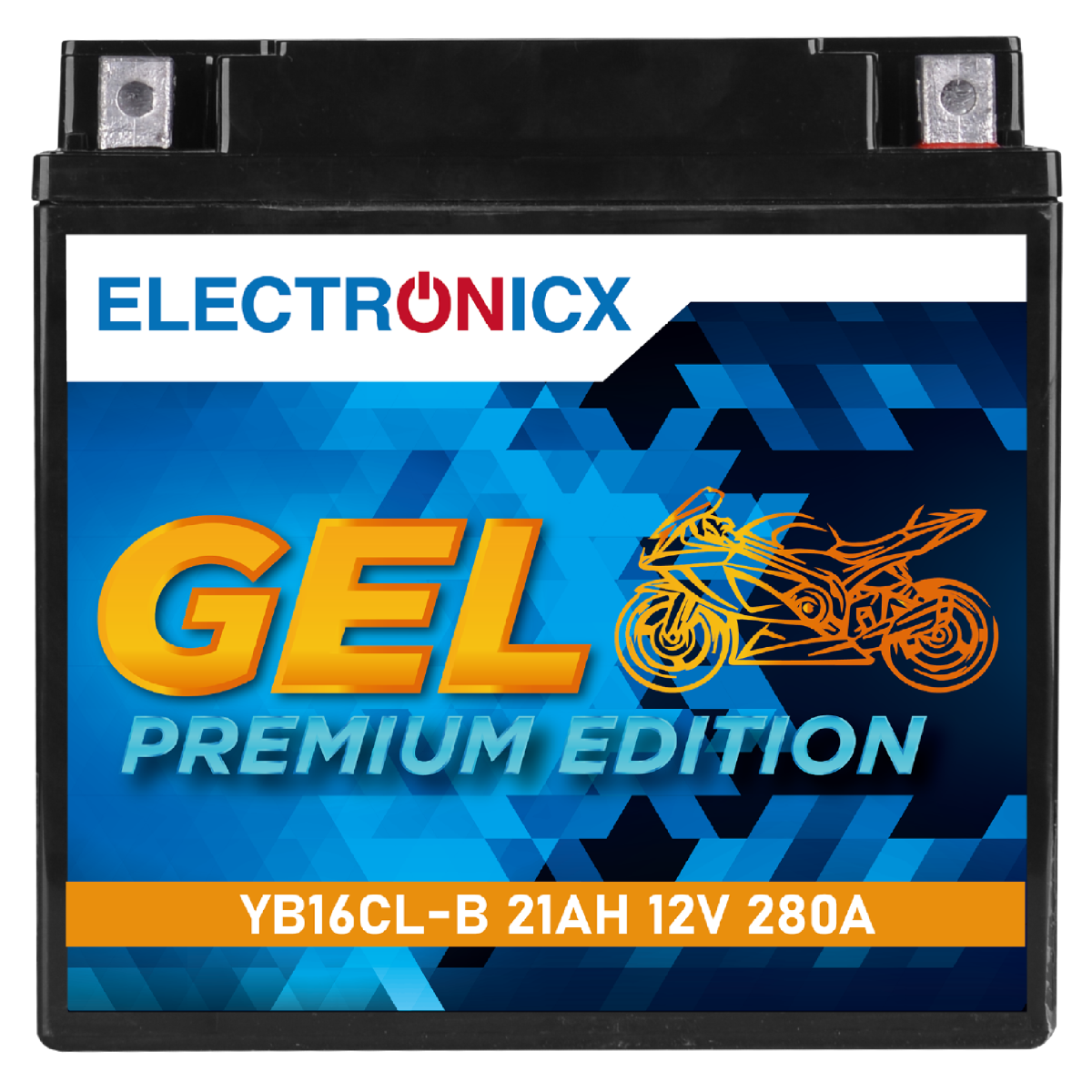 YB16CL-B 12V 21Ah GEL-Batterie (Kompatibel mit YB16CL-B / CB16CL-B)