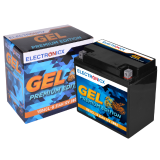 YB16CL-B 12V 21Ah GEL-Batterie (Kompatibel mit YB16CL-B / CB16CL-B)