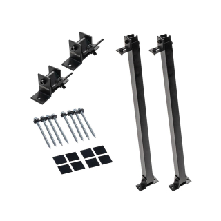 Solarmodul Halterung 2er Set 30°-60° Schwarz