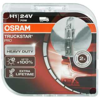 Osram H1 Truckstar Pro 64155TSP-HCB 24V 2 St. Duo Box LKW...