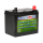 30Ah Batterie Rasentraktor Aufsitzmäher 12V U1R Plus Rechts Electronicx
