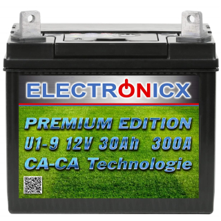 Electronicx U1(9) 30AH 300A(EN) Green Power Riding Lawn Mowers and Garden Equipment