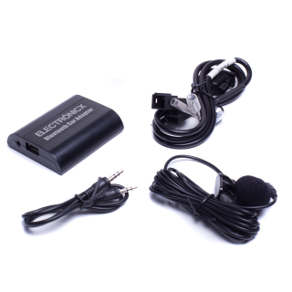 Adapter AUX Bluetooth hands-free kit, music streaming for BMW 16:9 navigation models