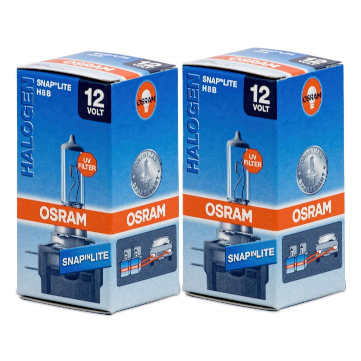 Osram Original Line H8B 64242 12V Autolampe (2 Stück)