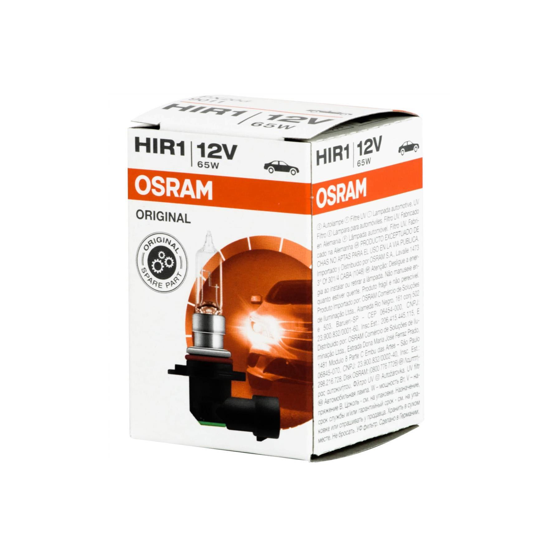Osram 12V 55W H7 Bulbs Classic Original Line (Pack of 10) - Bulbs