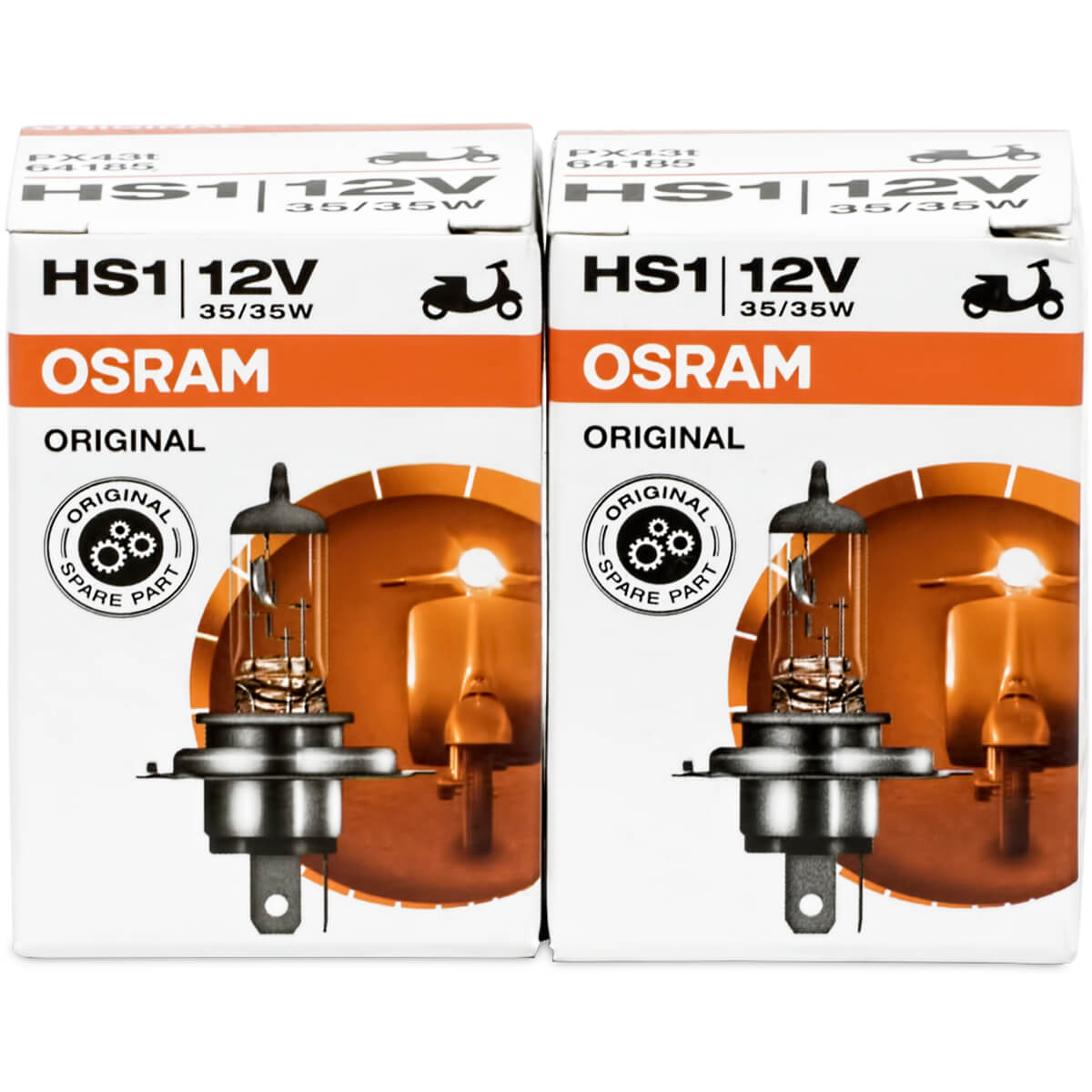 Osram Original Line 12V HS1 64185 Motorcycle lamp (2 pcs.)