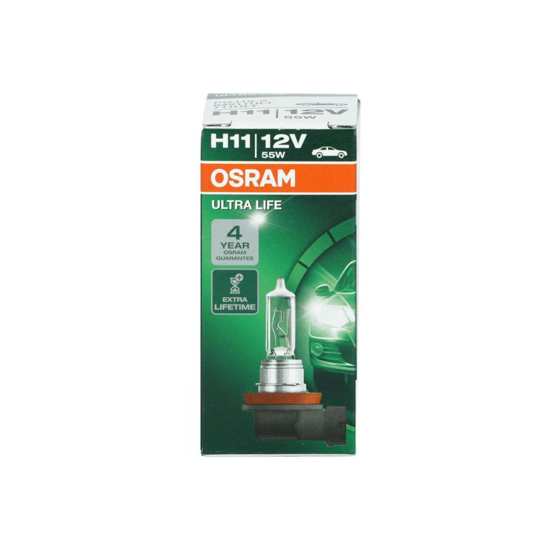 2 x Osram Ultra Life H11 64211ULT Autolampen Halogen, 22,00 €