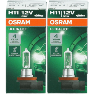 Osram Ultra Life H11 64211ULT Autolampe (2 Stück)