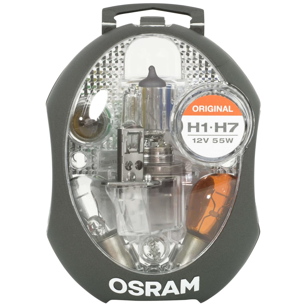Osram CLK H1 H7 Ersatzlampenset 12V P21W PY21W P21/5W W5W R5W