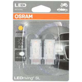 OSRAM 3548YE-02B LED Retrofit, Set of 2, P27/7W
