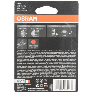 Osram 3557R-02B LED Premium Retrofit, Set of 2, P27/7W
