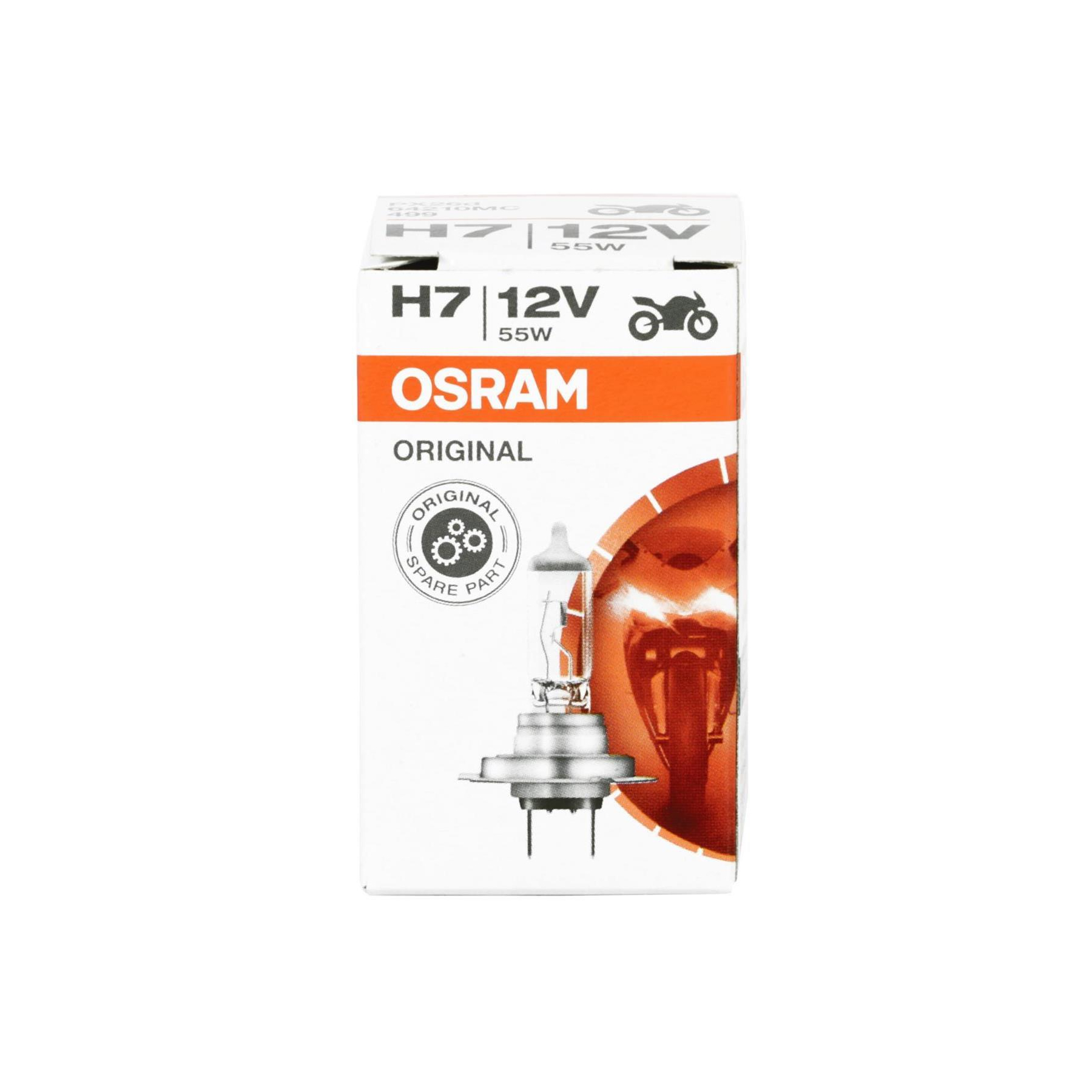 Osram H7,64210-01B, 12V 55W, Einzelblister (1Stück), H7