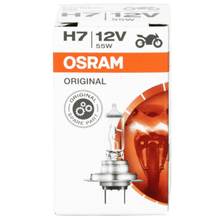 Osram ORIGINAL H7, halogen headlight lamp, 64210MC, 12V, folding box (1 piece)