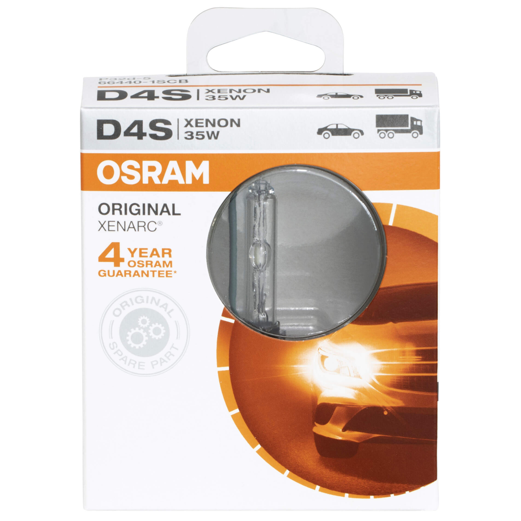 OSRAM XENARC D4S HID Xenon-Brenner, Softcover Box, 72,99 €
