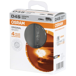 OSRAM XENARC ORIGINAL D4S HID Xenon-Brenner, OEM, 66440-1SCB, Softcover Box (1 Lampe)