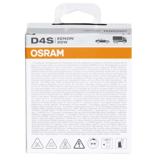 OSRAM XENARC ORIGINAL D4S HID Xenon-Brenner, OEM, 66440-1SCB, Softcover Box (1 Lampe)