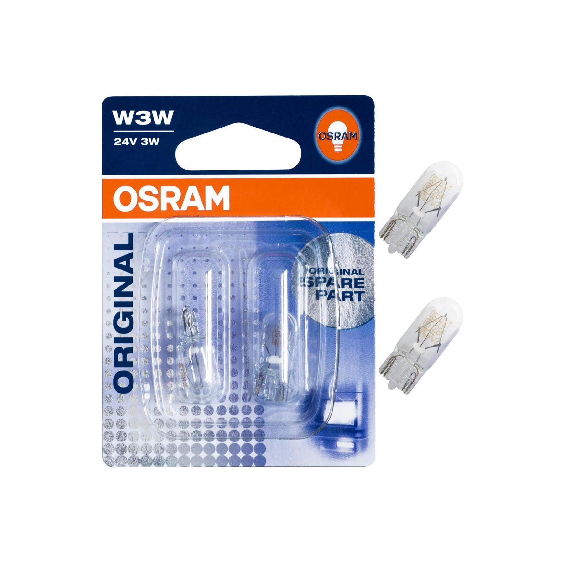 2 x signal lamps Osram W3W Original Line 2841-02B 24V, 8,43 €