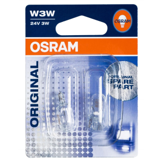 Osram W3W Original Line 2841-02B 24V 2 pc. blister