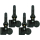 4x RDKS TPMS tire pressure sensors rubber valve for VW Crafter 2006 to 2014 OE 2E0907508F