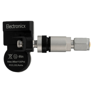 4x Reifendrucksensoren RDKS Sensoren Metallventil Silber für Roewe RX3 2018-2021
