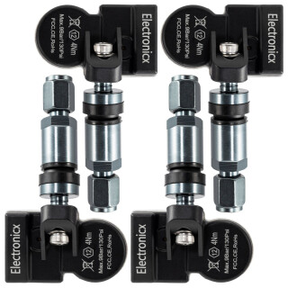 4x Reifendrucksensoren RDKS Sensoren Metallventil...