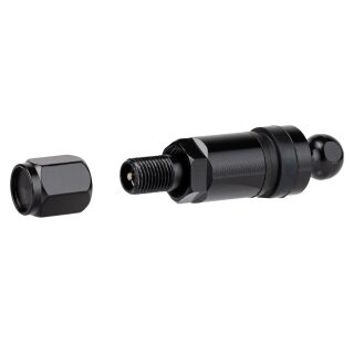 4x Reifendrucksensoren RDKS Sensoren Metallventil Schwarz für DFPV E70 2017-2022
