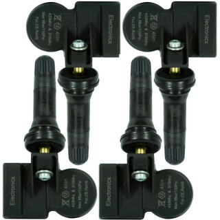 4x 315MHZ TPMS tire pressure sensors rubber valve for Nissan Quest Leaf Juke Cube