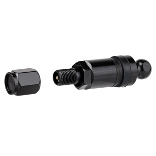 4x Sensores de Presión de Neumáticos TPMS Válvula Metálica Negra ▶ Mitsubishi Triton 2021-2022 ✓ Sensor Presión Neumáticos Set