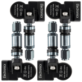 4x Reifendrucksensoren RDKS Sensoren Metallventil...