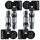 4x 315MHZ TPMS Reifendrucksensoren Metall Gunmetal für Dodge Avenger 2007 - 2008