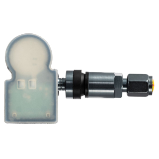 4x Tire Pressure Sensors TPMS Sensors Metal Valve Gunmetal for Volkswagen Golf Sportsvan 2014-2020