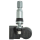4x TPMS tire pressure sensors Metal valve Darkgrey for Smart Forfour 40700-1628R / A4539051701