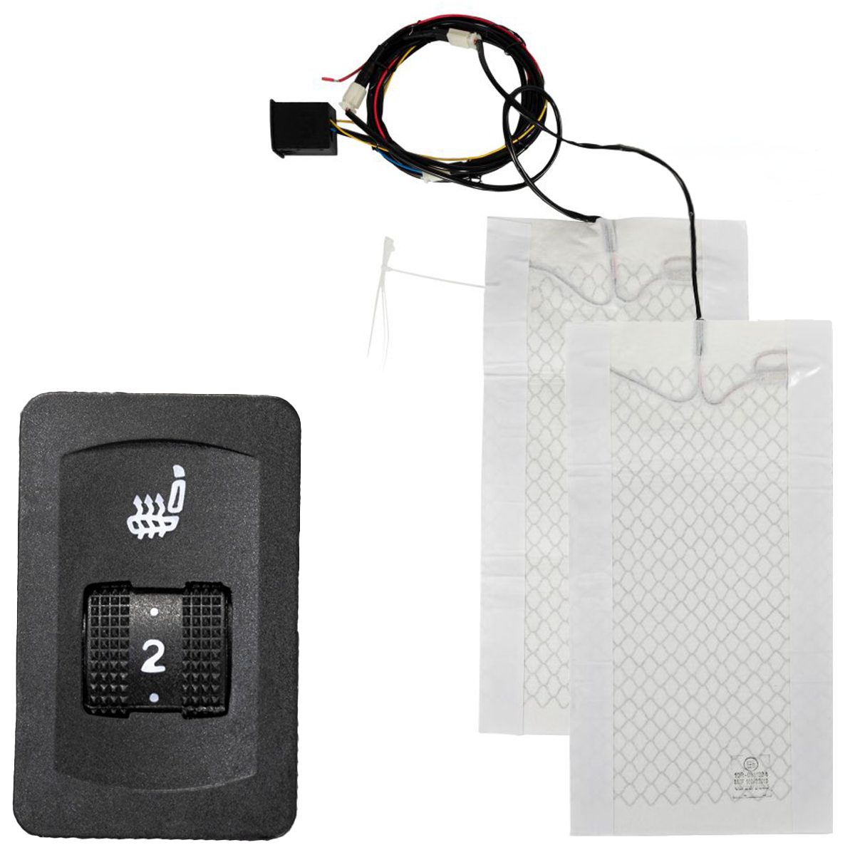 Sitzheizung Auto Carbon Universal Heizmatten Nachrüstsatz 5 Stufen Kfz Pkw CM