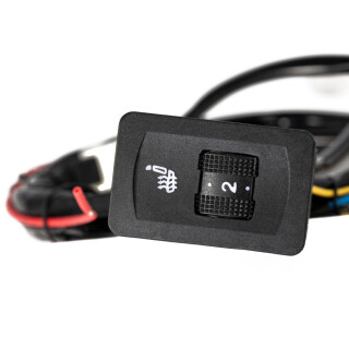 Car Seat Heater Carbon Universal Retrofit Kit 5 Levels CN