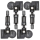 Reifendrucksensoren RDKS Sensoren Metallventil Schwarz für Audi Q7 (4L) A6 (4F) Azure