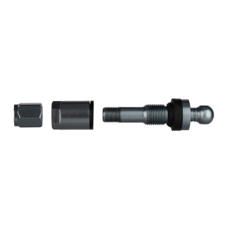 4x Tire Pressure Sensors TPMS Sensors Metal Valve Gunmetal for Toyota Yaris 2011-2020