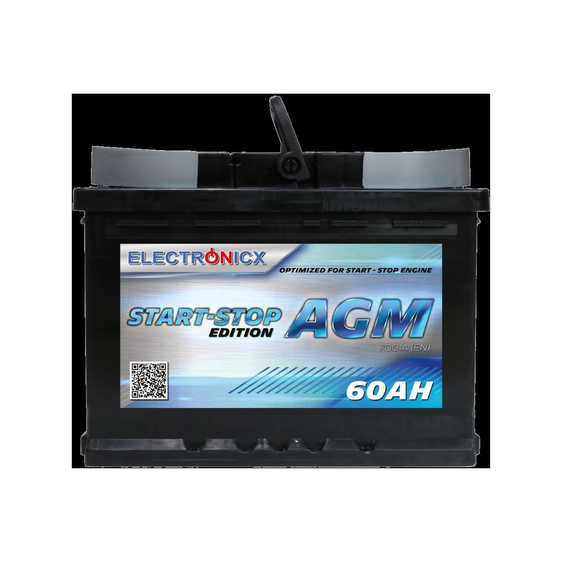 HeyVolt AGM Autobatterie 12V 70Ah Start-Stop Starterbatterie PKW Batterie  *NEU