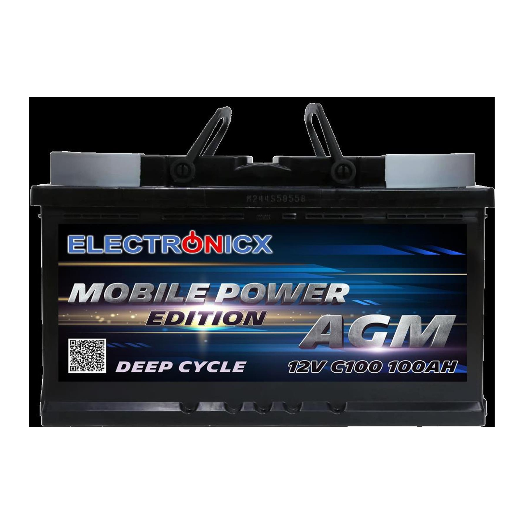 AGM-Batterie Mobile Power 100Ah Versorgungsbatterie, 129,99 €