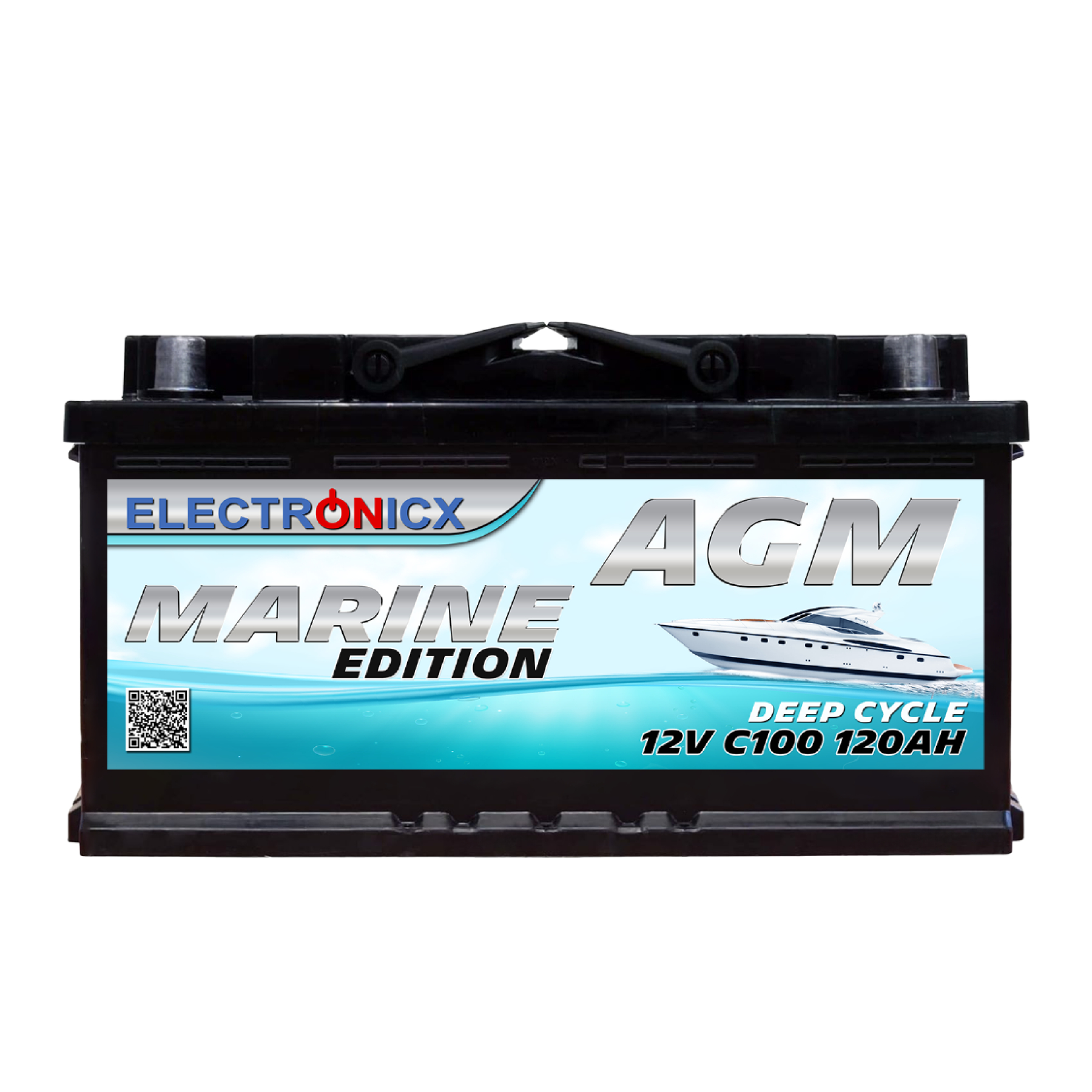 Electronicx GEL Batterie 80AH Marine Edition, 119,99 €