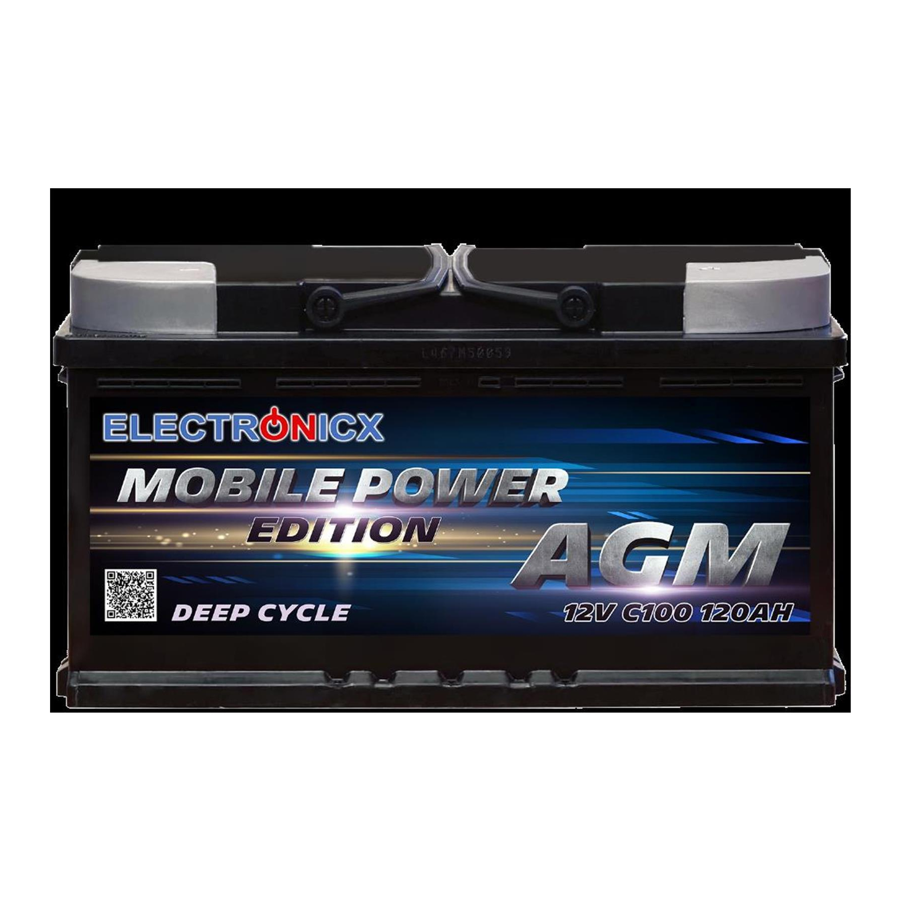 Büttner AGM Batterie de bord 12 V / 120 Ah - Accessoires de