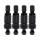 4x replacement metal valve in black for rdks sensors (rdks sensor not included!)