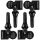 4x Tire Pressure Sensors TPMS Sensors Rubber Valve for Leapmotor C16 2024-2025