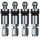 4x Reifendrucksensoren RDKS Sensoren Metallventil Gunmetal für Opel/Vauxhall Astra K 2015-2019