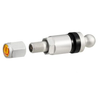1x Tire Pressure Sensor TPMS Sensor Metal Valve Silver for Cirelli Cirelli 6 2017-2019
