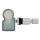 1x Reifendrucksensor RDKS Sensor Metallventil Silber für MG MG5 EV 2022-2025