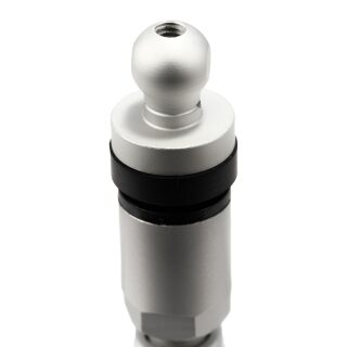 1x Tire Pressure Sensor TPMS Sensor Metal Valve Silver for Toyota Camry 2019-2021