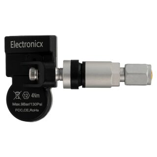 1x Reifendrucksensor RDKS Sensor Metallventil Silber für Infiniti Q30 2015-2019