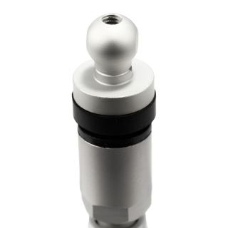 1x Tire Pressure Sensor TPMS Sensor Metal Valve Silver for Ford Focus C-Max 2014-2016