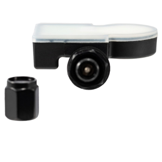 1x Reifendrucksensor RDKS Sensor Metallventil Schwarz für Toyota Land Cruiser 79 2015-2019