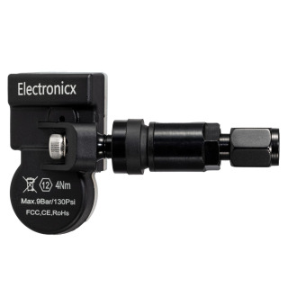 1x Reifendrucksensor RDKS Sensor Metallventil Schwarz...